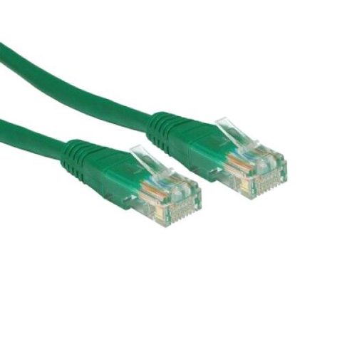 Cablu UTP SPACER SP-PT-CAT5-7.5M-G, Verde, Cat 5e, 7.5m Lungime