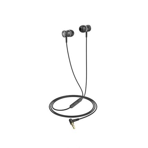 Casti cu fir HAVIT E303P, Jack 3.5 mm, Microfon, Negru