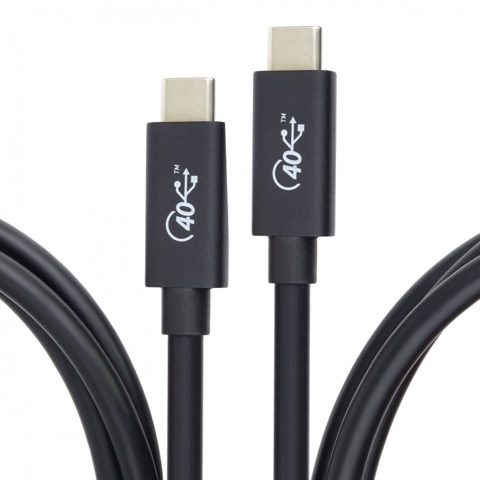 Cablu Thunderbolt 3/USB 4 T-T 100W 8K60Hz 0.8m, ku4cx08bk