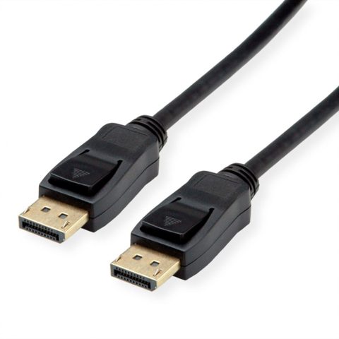 Cablu MYCON Displayport v1.4 8K@60Hz/4K@120Hz T-T negru 2m, CON5811