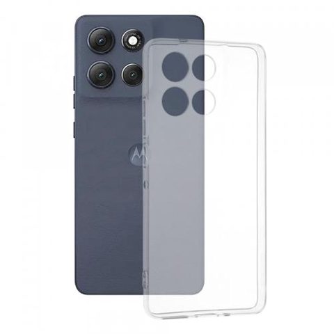 Husa pentru Motorola Moto G86 Power, Techsuit, Clear, Transparenta