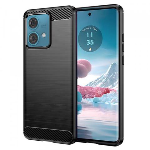 Husa pentru Motorola Edge 40 Neo, Techsuit, Carbon, Neagra