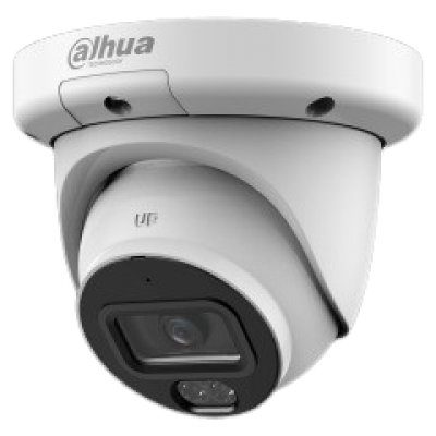 Camera dome IP Dahua IPC-HDW3449QM-S-IL-0280B, 4MP, 2.8mm, Smart Dual Light (IR/WL 50m), AI SMD 4.0 & SSA, WizSense, microfon, slot card, PoE, IP67