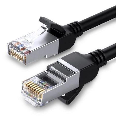 Cablu Retea UGREEN NW101, UTP, Cat6, 1m, Negru