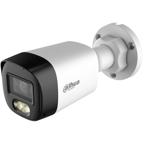 Camera HDCVI Dahua HAC-HFW1500RL-IL-A-0280B-S3, 5MP, lentila 2.8mm, Starlight, Smart Dual Light 30m, microfon, IP67