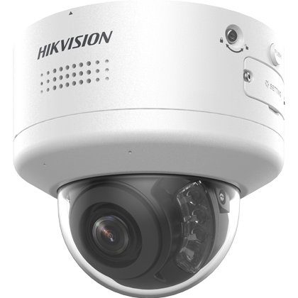 Camera IP PTRZ AcuSense Hikvision DS-2CD2746G2H-IPTRZS2U-SL, 4MP, lentila VF 2.8-12mm, IR 40m DarkFighter, microfon dual, PoE, IP66