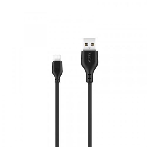 Cablu Date si Incarcare USB-A - USB-C XO Design NB103, 18W, 1m, Negru