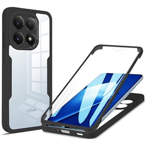 Husa pentru Xiaomi 17, Techsuit, ColorVerse 360, Neagra