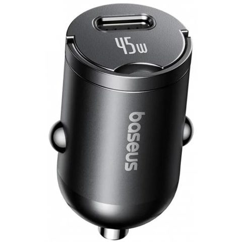Incarcator Auto Cu Cablu USB-C Baseus PrimeTrip VP2, 45W, 3A, 1 x USB-C, C0206800 (Negru)