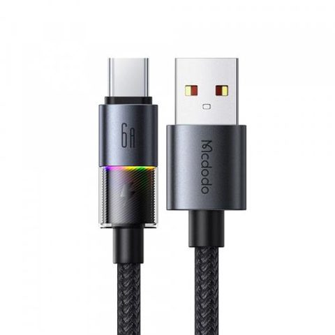 Cablu Date/Incarcare McDodo CA-8180 Colorful, USB-A - USB-C, 66W, 1.2m