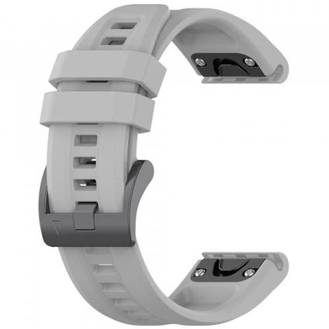 Curea Techsuit W060 pentru Garmin Watch Fenix / Forerunner Series, 22mm, Gri
