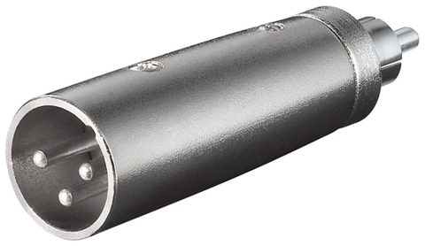 Adaptor XLR la RCA T-T, KJACKXLR10