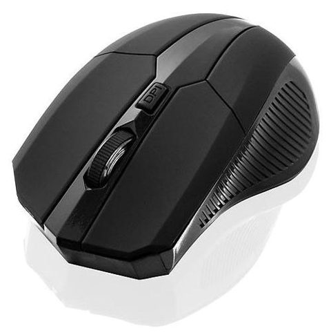 Mouse Wireless Laser I-BOX i005 PRO, 1600 DPI, USB (Negru)