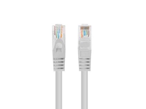 Patch cord Cat.6 UTP 0,25 m, Gri