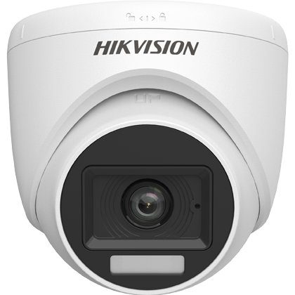 Camera analog 4K, lentila 2.8mm, IR 20m, WL 20m, TVI/AHD/CVI/CVBS - HIKVISION DS-2CE76U0T-LPF-2.8mm