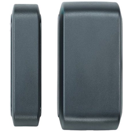 Contact magnetic de exterior cu intrare auxiliara DSC PG8312, GRI INCHIS, wireless compatibil PowerG 868 MHz