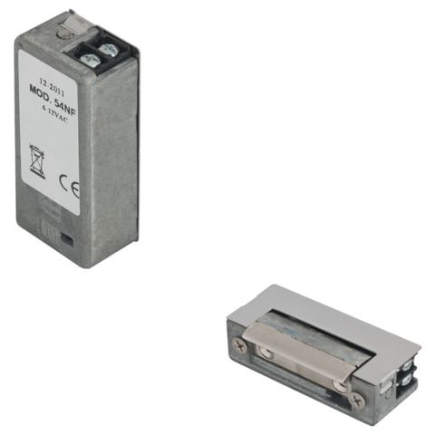 Yala electromagnetica incastrabila DORCAS-54NF ajustabila, reversibila, 8-12V, NO