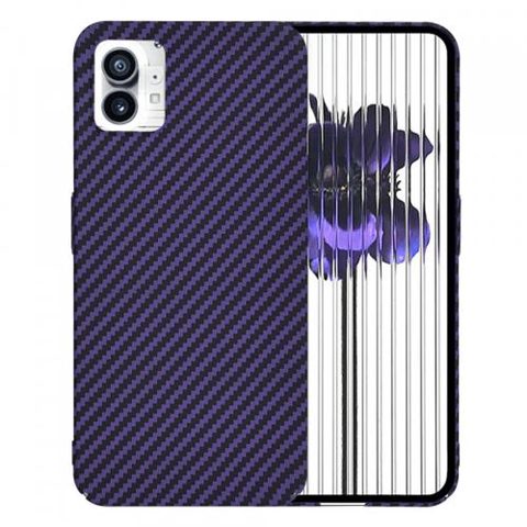 Husa pentru Nothing Phone (1), Techsuit, Carbonite FiberShell, Mov