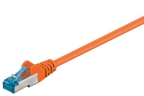 Cablu de retea RJ45 cat 6A SFTP 0.25m Portocaliu, sp6asftp002E