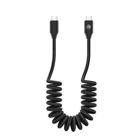 Cablu extensibil Tellur USB Type C - USB Type C, PD60W, pana la 1.8m, Negru