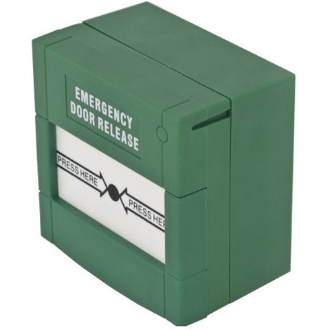 Buton aplicabil din plastic cu doua relee, pentru iesire de urgenta CPK-861A+