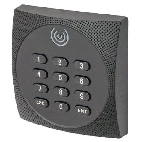 Cititor de proximitate ZKTeco KR-612D, design moder, IP64, LED bicolor, Desfire 13.56Mhz
