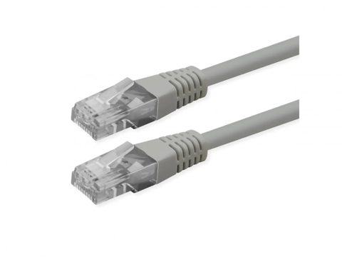 Cablu de retea RJ45 UTP Cat.6 (Class E) PoE 2m Gri, Roline 21.51.0932