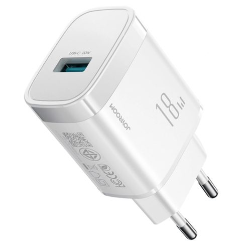 Incarcator Retea Joyroom JR-TF4, 18W, 3A, 1 x USB-A (Alb)