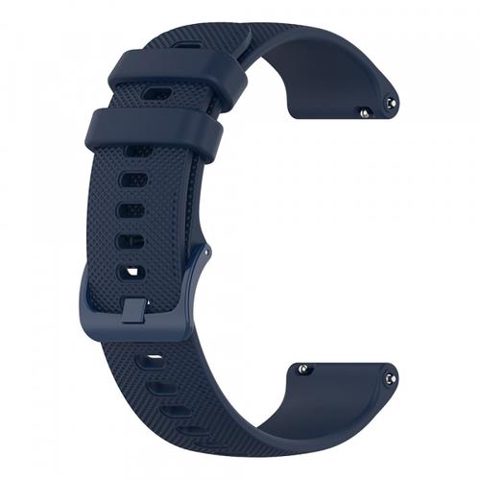 Curea Techsuit W006 pentru Huawei Watch / Garmin Watch Series, 18mm, Albastru