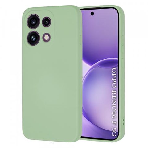 Husa pentru Oppo Reno16 F / Reno16 FS, Techsuit, SoftFlex, Verde Deschis