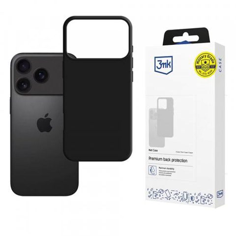 Husa 3MK pentru Apple iPhone 17 Pro Max, Neagra