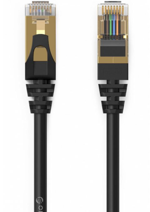 Cablu Retea Orico PUG-C7, UTP, Cat7, 3m, Negru