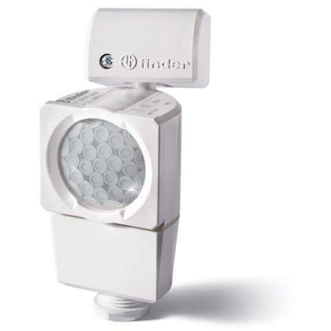 Senzor de miscare pentru instalatii exterioare, montare pe perete, 1ND, 10A Finder 18.11.8.230.0000