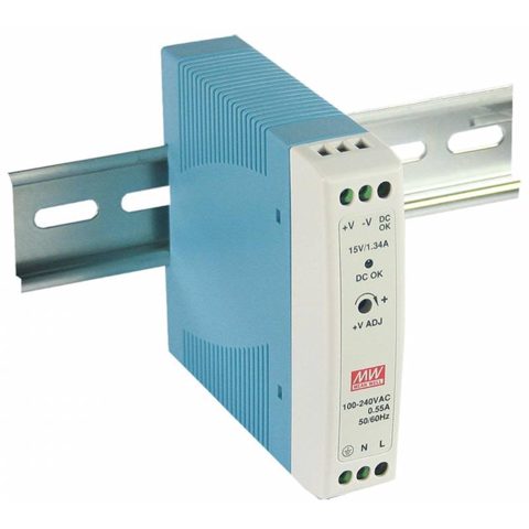 Sursa de alimentare 5V-3A MeanWell MDR-20-5