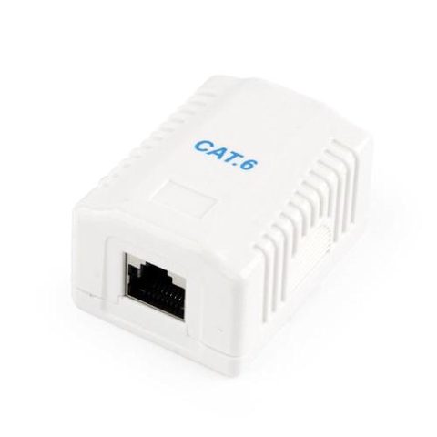 Priza RJ-45 GEMBIRD aplicata cu 1 iesire pentru cablu FTP Cat6