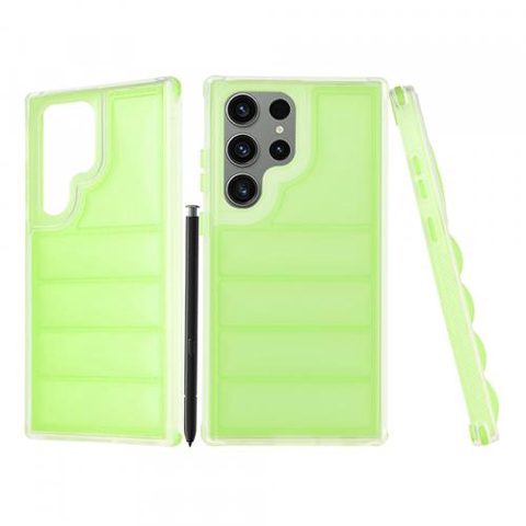Husa pentru Samsung Galaxy S23 FE S711, Techsuit, Wave Shield, Verde