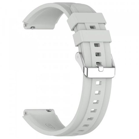 Curea Techsuit W075 pentru Huawei Watch / Garmin Watch Series, 18mm, Gri