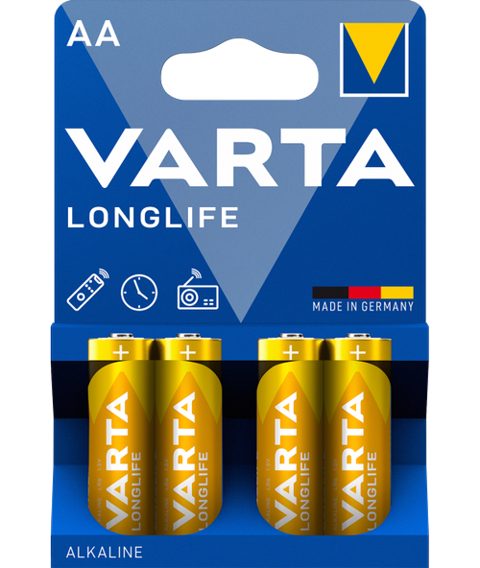Baterie Varta Longlife 4106, AA / LR6, Set 4 bucati