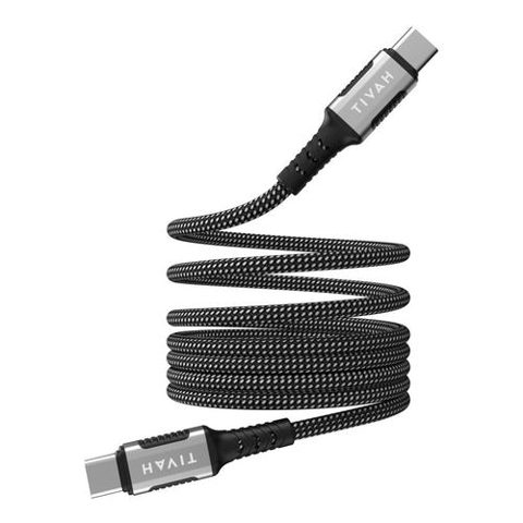 Cablu de date magnetic HAVIT CB6297, USB-C, 1m, 60W, Negru