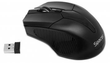 Mouse Spacer SPMO-W02, Wireless (Negru)