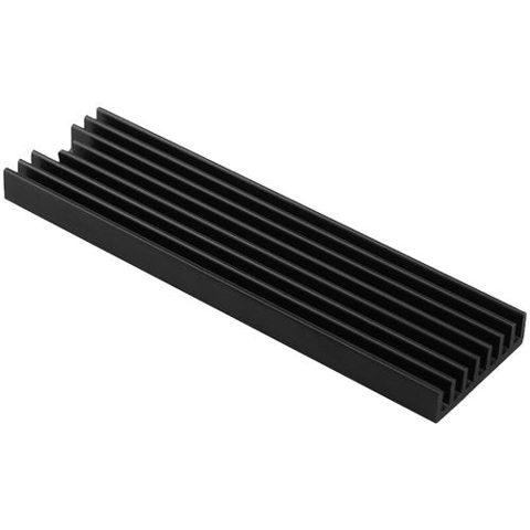 Cooler Pasiv AXAGON CLR-M2L6, pentru SSD M2, 80mm, Corp din aluminiu, Banda transfer termic inclusa, inaltime 6mm