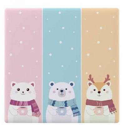 Panou frontal cu design Sonoff Cartoon pentru comutatorul TX Ultimate T5-3C-86 6920075740356