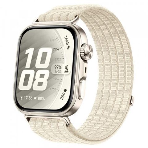 Curea Techsuit W085 pentru Huawei Watch Fit 5, Aurie Deschis