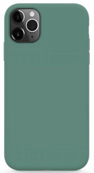 Protectie spate Lemontti Liquid Silicon LEMCLSXIPFG pentru iPhone 11 Pro (Verde)