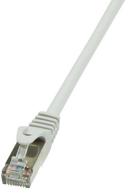 Cablu F/UTP LogiLink CP2032S, Patchcord, CAT.6, 1m (Gri)