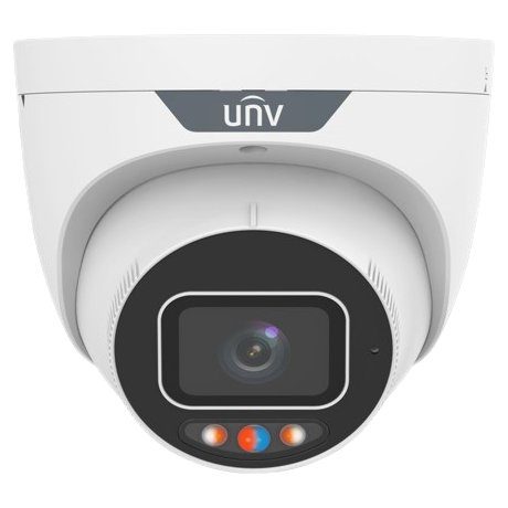 Camera IP seria Tri-Guard Uniview IPC3635SS-ADF28KMC-I1, 5MP, lentila 2.8mm, IR/WL 30m, Microfon, Difuzor, Alarma, slot card 512GB