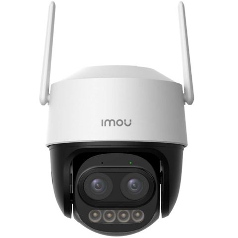 Camera PTZ Full Color Wifi IMOU IPC-S7DP-5M0WEZ, 5MP, lentila 2.8mm si 12mm, IR 56m, zoom mixt 12x, microfon, difuzor, alarma, Smart Tracking, IP66