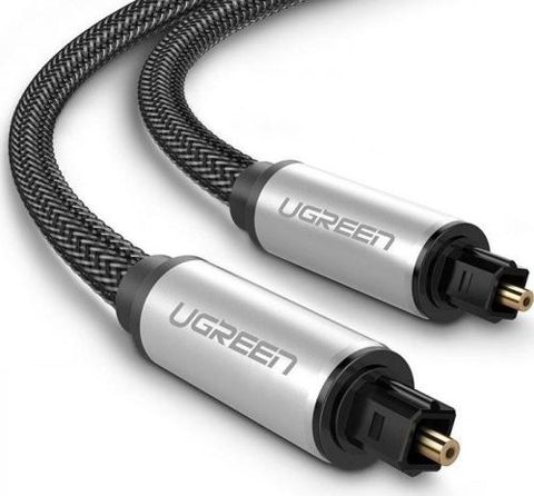 Cabluri Ugreen AW108, Toslink - Toslink, 3m (Argintiu)