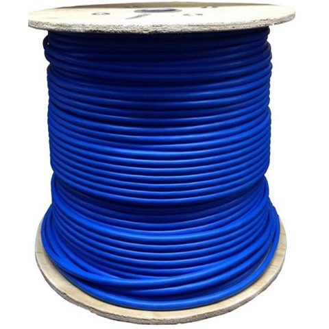 Tambur 500 ml cablu F/UTP Cat.5e, 4x2xAWG24/1, PVC, Eca, albastru HSKF424PP5