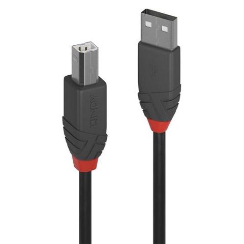 Cablu Lindy LY-36674, 3m, USB 2.0 Type A - USB-B